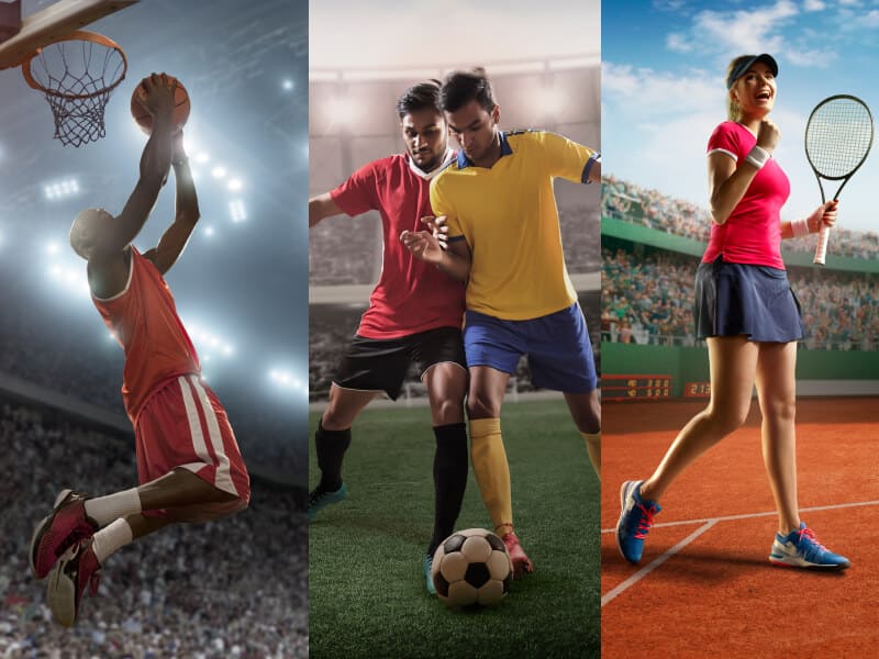 Sports betting action image representing live match moments on tk888