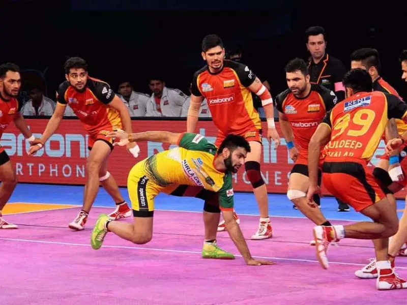 Kabaddi match betting markets and exciting moments on tk888